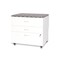 Kangaroo Sewing Furniture MOD Embroidery Arm Storage Cabinet with Adjustable Shelves & Rolling Casters